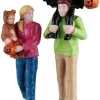 Lemax neighborhood trick-or-treaters halloween figuur Spooky Town 2025
