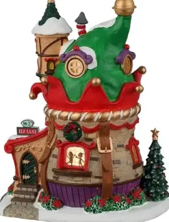 Lemax no. 2 elf lane verlicht kerstdorp tafereel Santa's Wonderland 2022