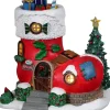 Lemax no. 3 elf lane verlicht kerstdorp tafereel Santa's Wonderland 2022