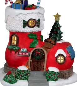 Lemax no. 3 elf lane verlicht kerstdorp tafereel Santa's Wonderland 2022