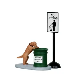 Lemax no littering s/2 kerstdorp accessoire Harvest Crossing 2011