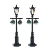 Lemax old english lamp post s/2 verlichte straatlantaarn 2017