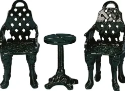 Lemax patio group s/3 kerstdorp accessoire 2003