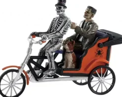 Lemax pedicab ride halloween figuur Spooky Town 2018