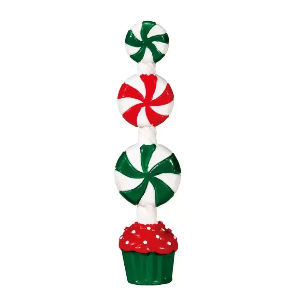 Lemax peppermint candy topiary kerstdorp accessoire Sugar 'N' Spice 2017