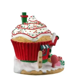 Lemax peppermint cottage verlicht kerstdorp tafereel Sugar 'N' Spice 2022