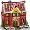 Lemax peppermint house verlicht kersthuisje Sugar 'N' Spice 2022