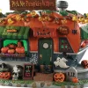 Lemax pick me pumpkin wagon verlicht huisje Spooky Town 2019
