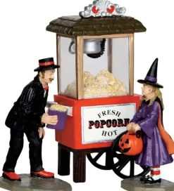 Lemax popcorn treats, set of 3 halloween figuur Spooky Town 2013