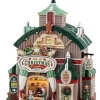 Lemax pop-up christmas cookie shop verlicht kersthuisje Caddington Village 2025