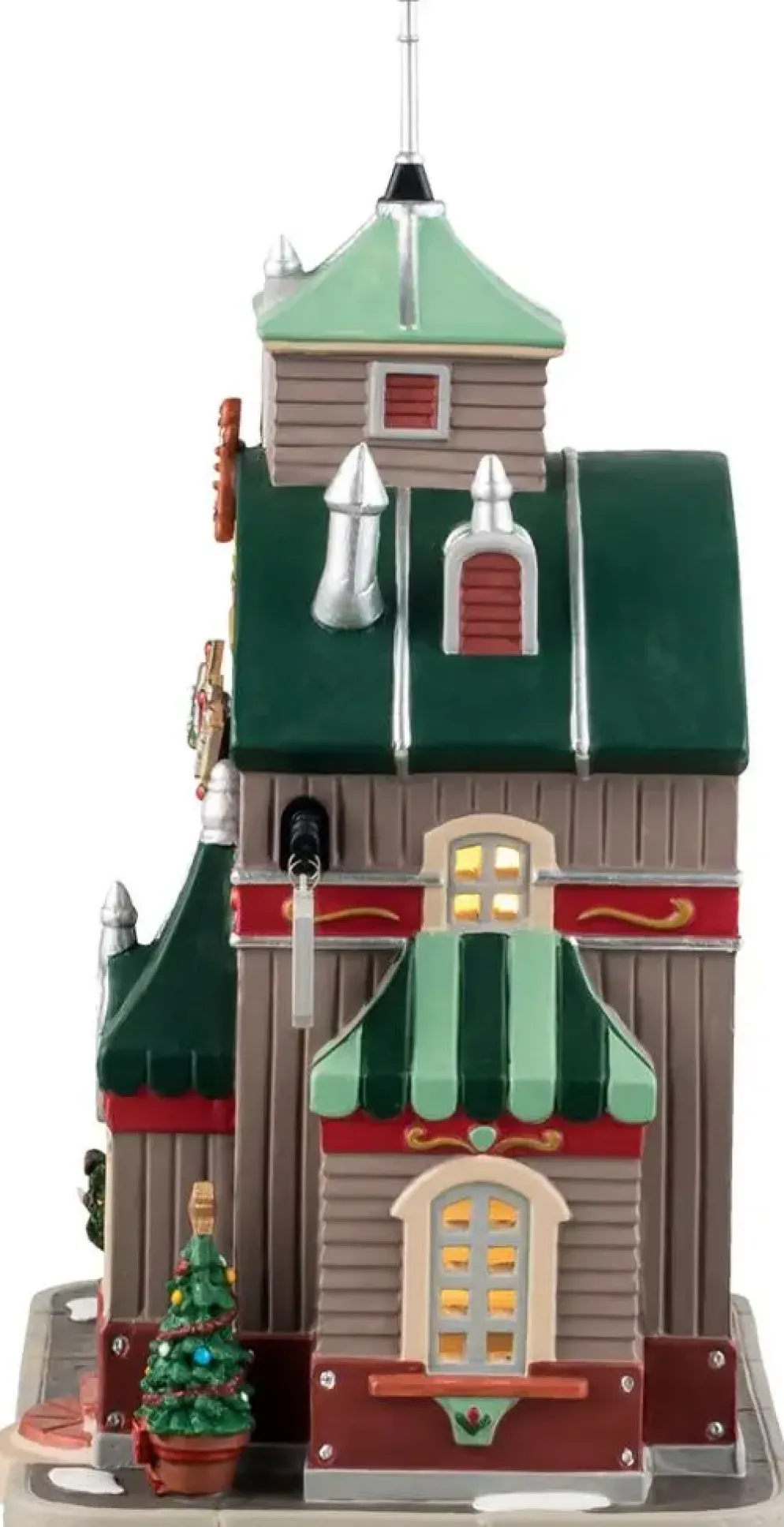 Lemax pop-up christmas cookie shop verlicht kersthuisje Caddington Village 2025
