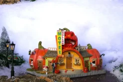 Lemax pumpkin hollow motel verlicht huisje Spooky Town 2024