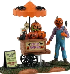 Lemax pumpkin patch vendor tafereel Spooky Town 2023