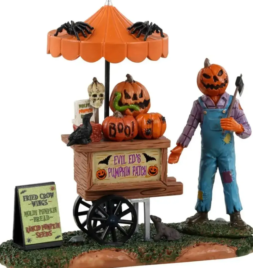 Lemax pumpkin patch vendor tafereel Spooky Town 2023