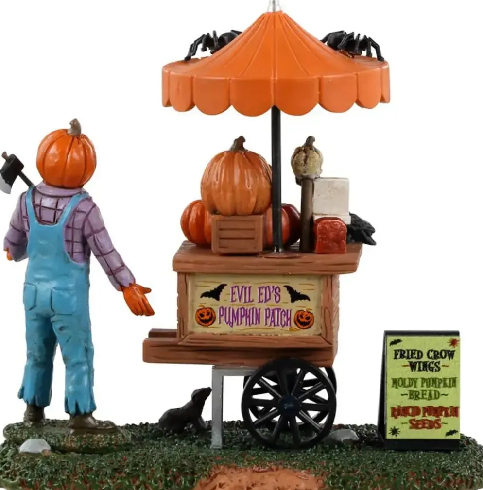 Lemax pumpkin patch vendor tafereel Spooky Town 2023