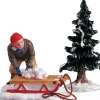 Lemax ready for a fight s/2 kerstdorp figuur type 2 Caddington Village 2005