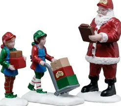 Lemax ready for shipping kerstdorp figuur type 3 Santa's Wonderland 2025