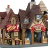 Lemax renaissance fair shops verlicht kersthuisje Caddington Village 2024