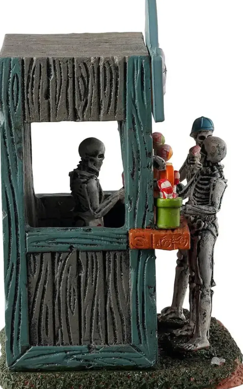 Lemax rotten candy stand tafereel Spooky Town 2023