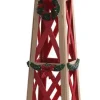 Lemax rustic water tower kerstdorp tafereel Vail Village 2021