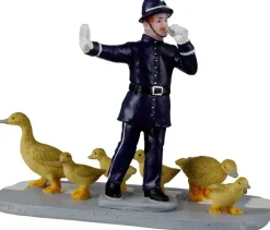 Lemax safe crossings kerstdorp figuur type 3 Caddington Village 2022