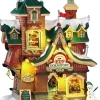 Lemax santa's elf dormitory verlicht kersthuisje Santa's Wonderland 2026