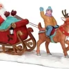 Lemax santa''s sleigh kerstdorp tafereel 2015