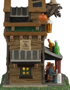 Lemax silver slug saloon verlicht huisje Spooky Town 2026