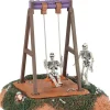 Lemax skeleton swings, b/o (4.5v bewegend tafereel Spooky Town 2018