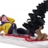 Lemax ski bunny kerstdorp figuur type 2 Vail Village 2019