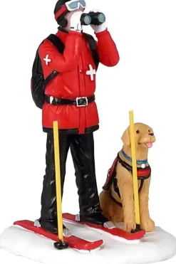 Lemax ski patrol kerstdorp figuur type 2 Vail Village 2021