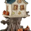 Lemax skull tree house verlicht huisje Spooky Town 2026