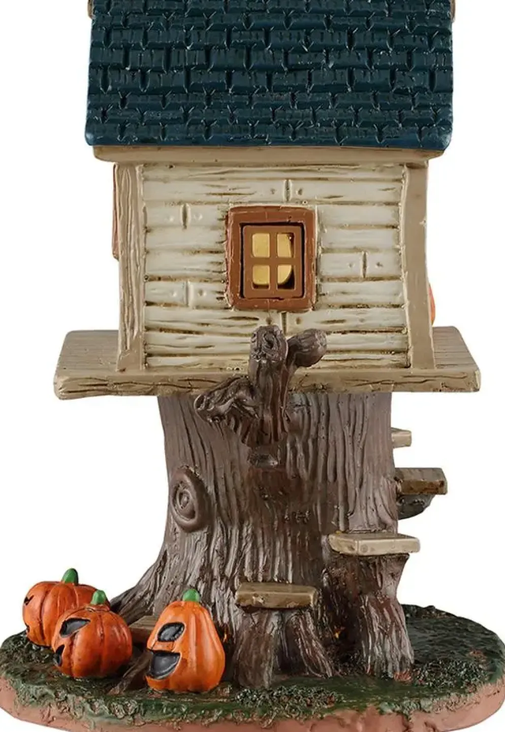 Lemax skull tree house verlicht huisje Spooky Town 2026
