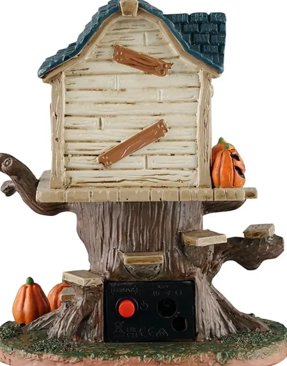 Lemax skull tree house verlicht huisje Spooky Town 2026