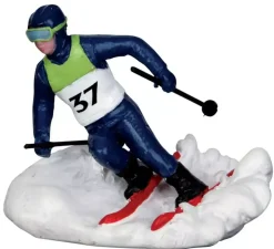 Lemax slalom racer kerstdorp figuur type 2 Vail Village 2013