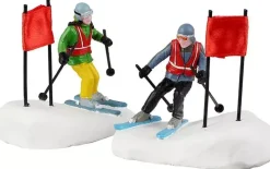 Lemax slalom stars s/2 kerstdorp figuur type 4 Vail Village 2022