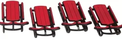 Lemax sled s/4 kerstdorp accessoire Vail Village 2003