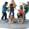 Lemax small jazz band kerstdorp tafereel Caddington Village 2025