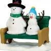 Lemax snowdad & snowbaby kerstdorp figuur type 2 Vail Village 2015