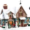 Lemax snow day! verlicht kersthuisje Caddington Village 2018
