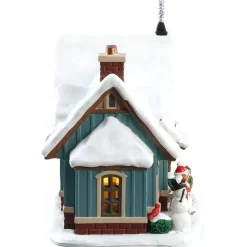 Lemax snow day! verlicht kersthuisje Caddington Village 2018