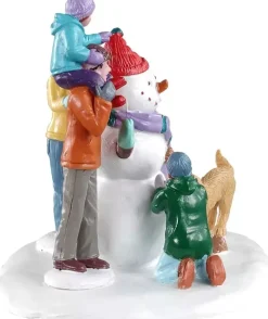 Lemax snowman teamwork kerstdorp tafereel Vail Village 2020