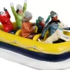 Lemax snow rafting kerstdorp tafereel Vail Village 2022