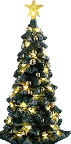 Lemax snowy christmas tree, clear light verlichte boom 2025