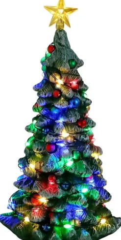 Lemax snowy christmas tree verlichte boom 2023