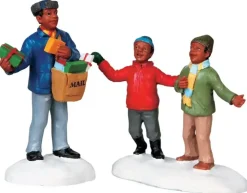 Lemax special delivery s/2 kerstdorp figuur type 3 Caddington Village 2009