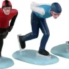 Lemax speed skaters, set of 3 kerstdorp figuur type 3 Vail Village 2023