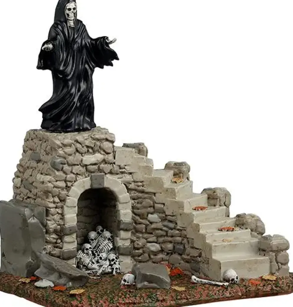 Lemax spooky staircase tafereel Spooky Town 2025