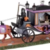 Lemax spooky victorian hearse tafereel Spooky Town 2022