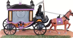 Lemax spooky victorian hearse tafereel Spooky Town 2022